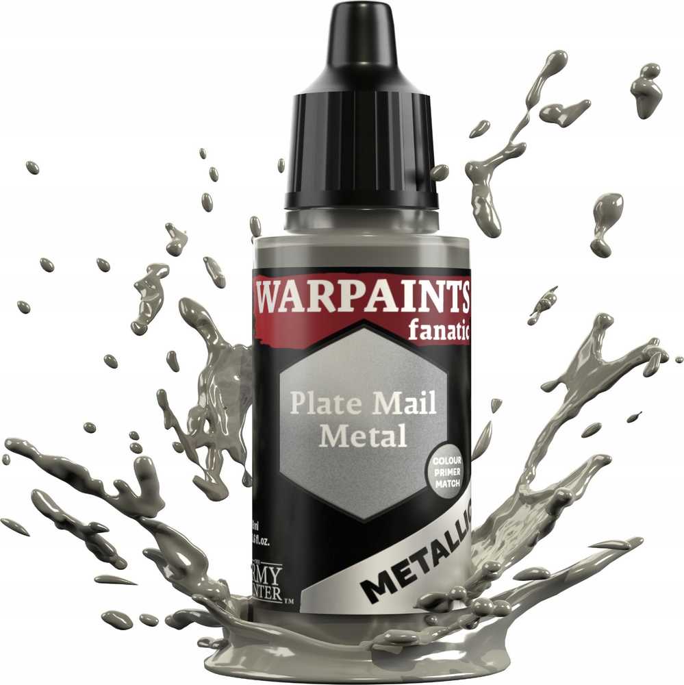 Army Painter Warpaints Fanatic Metallic: Plate Mail Metal