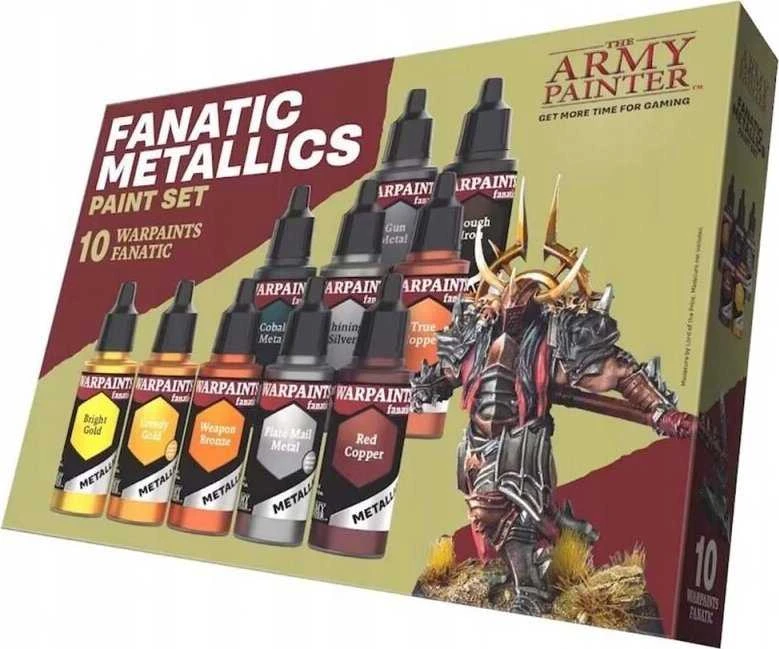 „The Army Painter“ – „Warpaints Fanatic: Metallics“ rinkinys