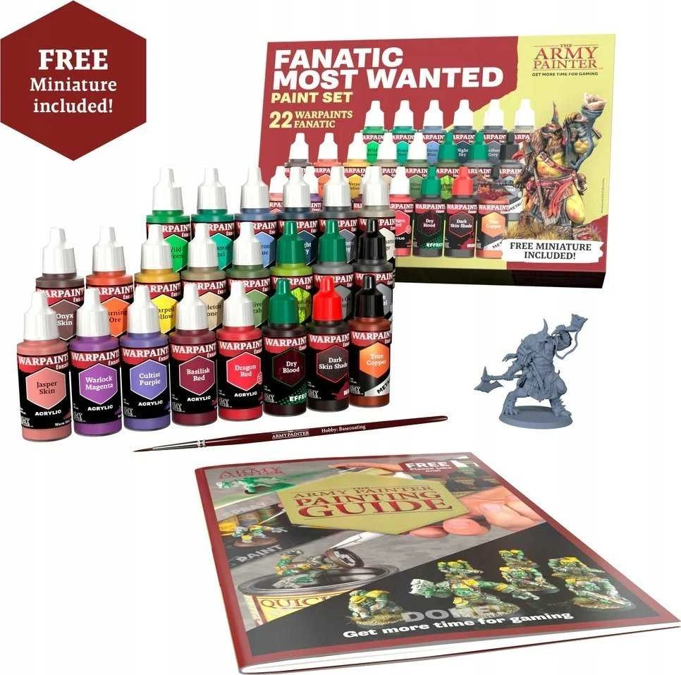 Army Painter The Army Painter: Warpaints - Fanatic - Labiausiai ieškomas dažų rinkinys