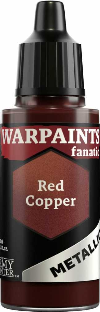 Army Painter Kariuomenės tapytojas nuspalvina fanatinį metalą: Raudona Copper