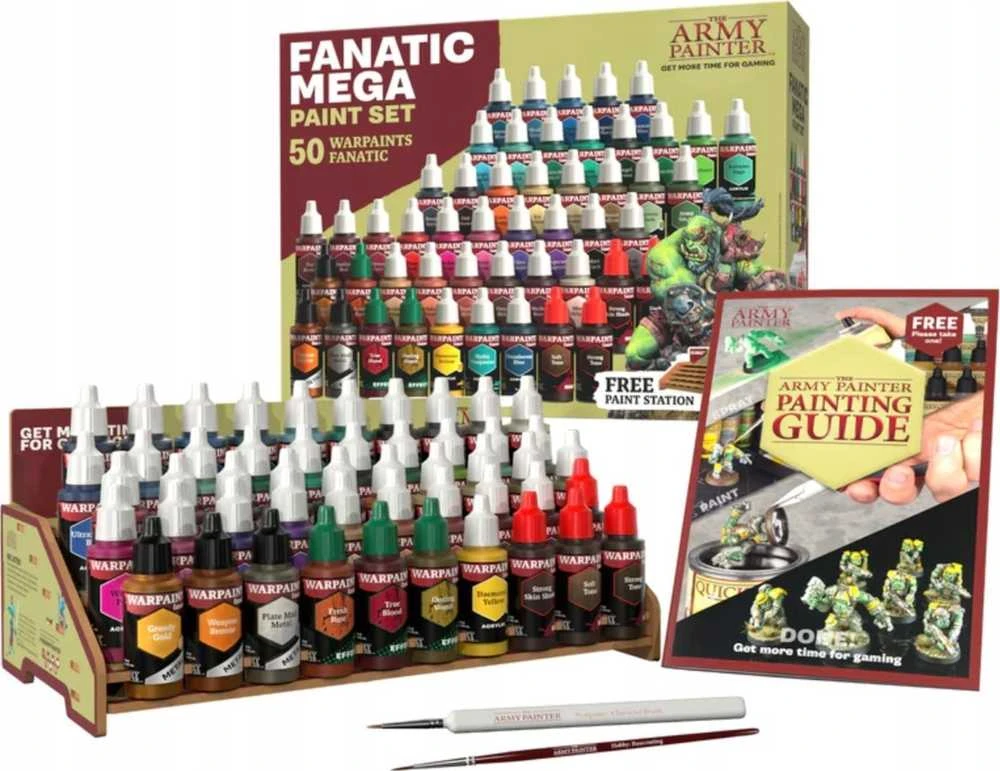 „The Army Painter“ – „Warpaints Fanatic“: „Mega Set“.