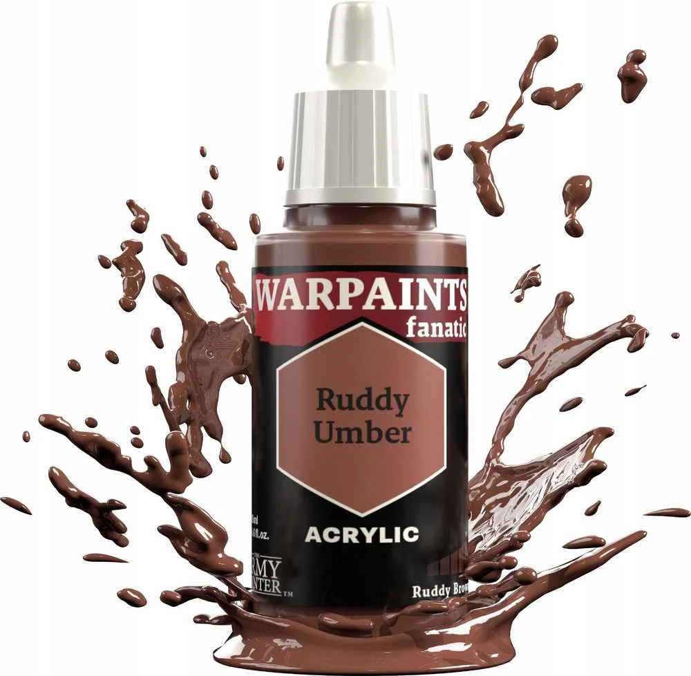 Army Painter Kariuomenės tapytojas „Warpaints Fanatic“: Ruddy Umber
