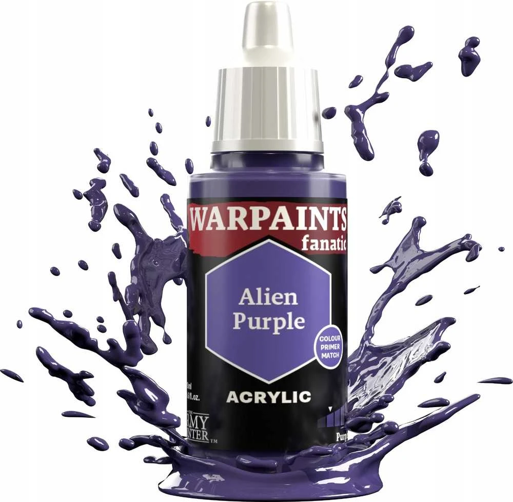 Army Painter Kariuomenės tapytojas „Warpaints Fanatic: Alien Violetinė“.