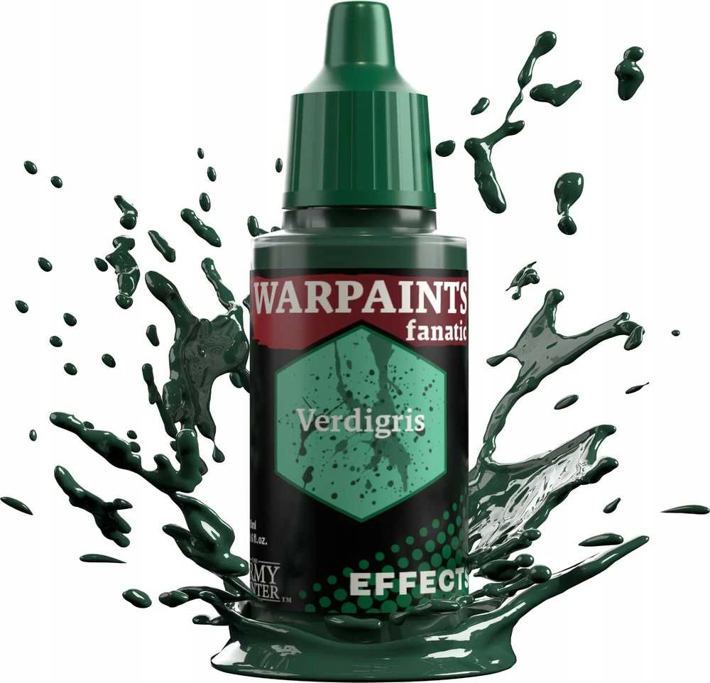 Army Painter Kariuomenės tapytojas nuspalvina fanatiškus efektus: Verdigris