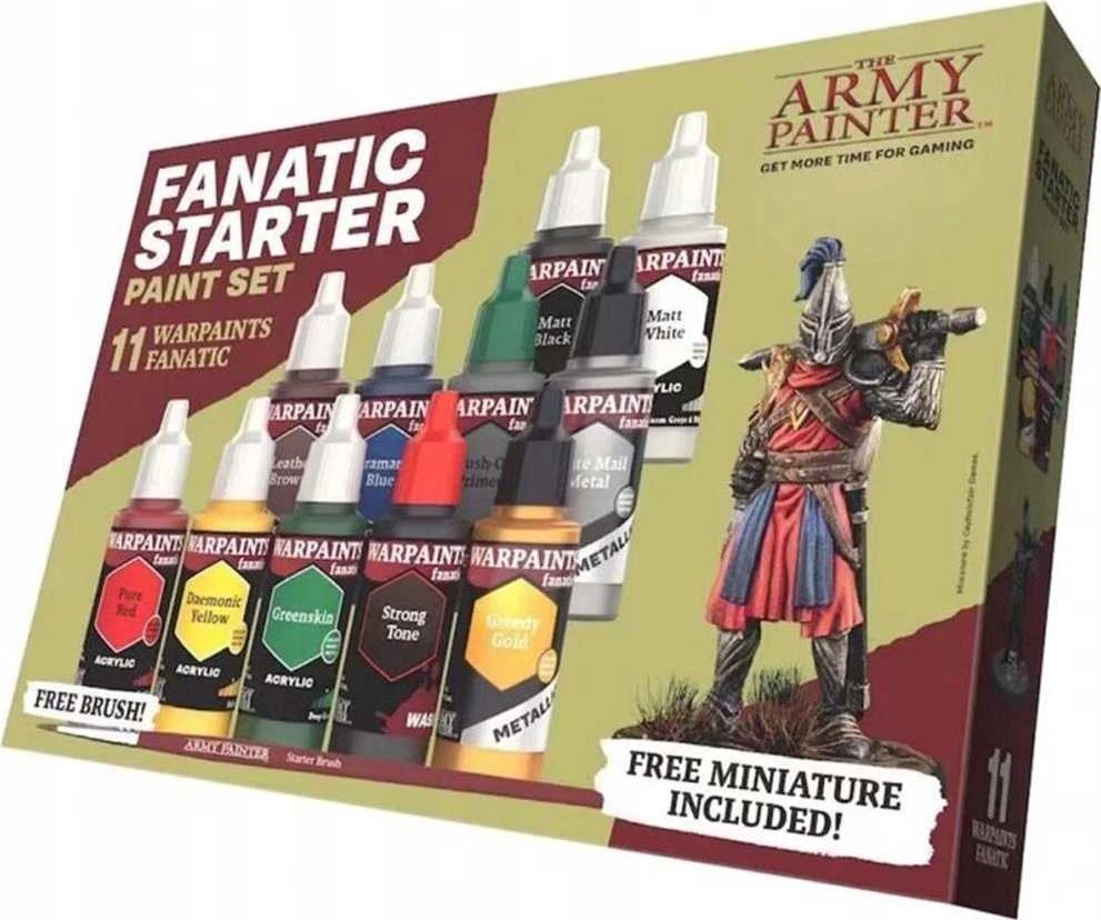 „The Army Painter“ – „Warpaints Fanatic“: pradžios rinkinys