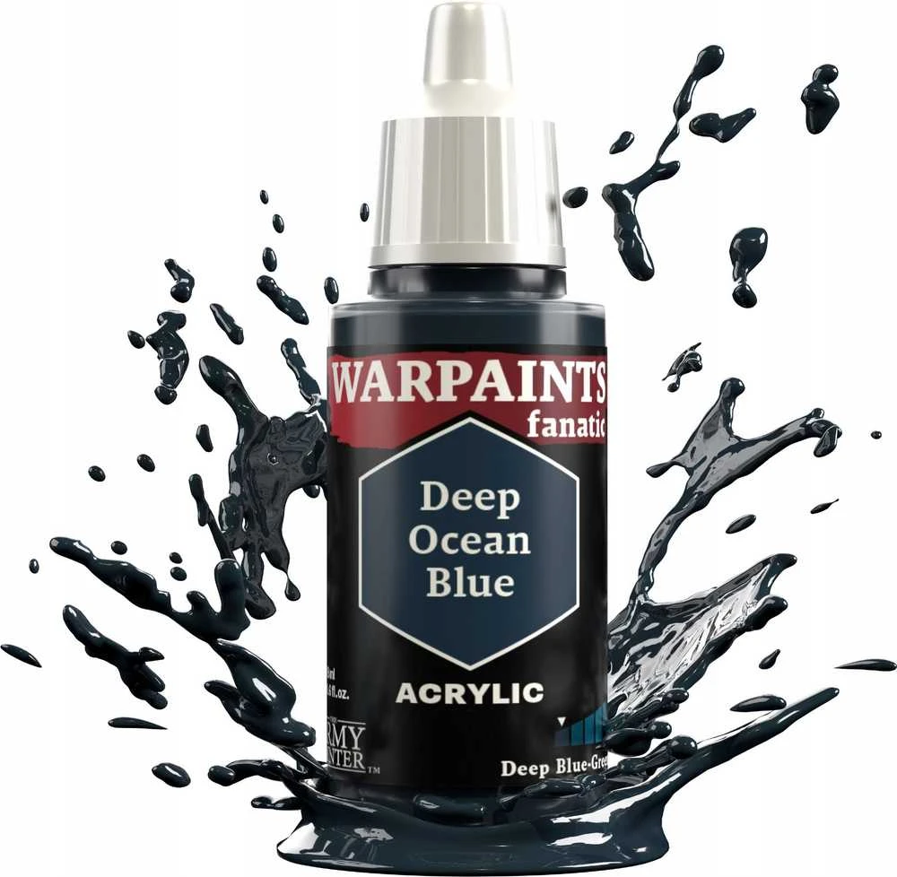 Army Painter Warpaints Fanatic: Deep Ocean Mėlyna
