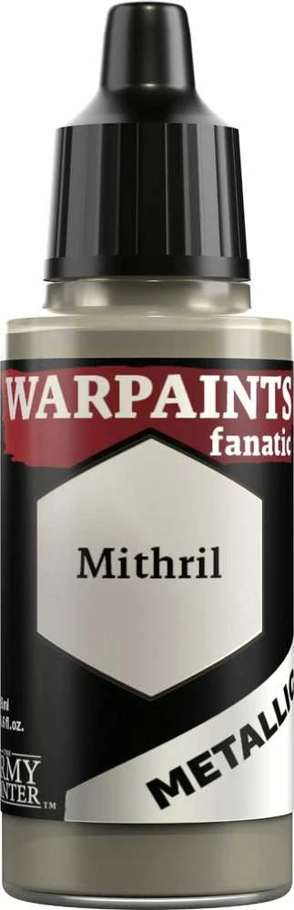 Army Painter Kariuomenės tapytojas nuspalvina fanatinį metalą: Mithril