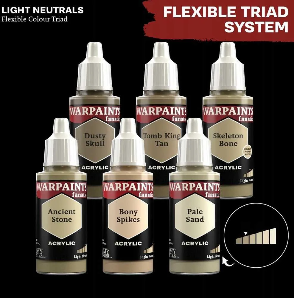 Army Painter Armijos tapytojas Warpaints Fanatic: Tomb King Tan