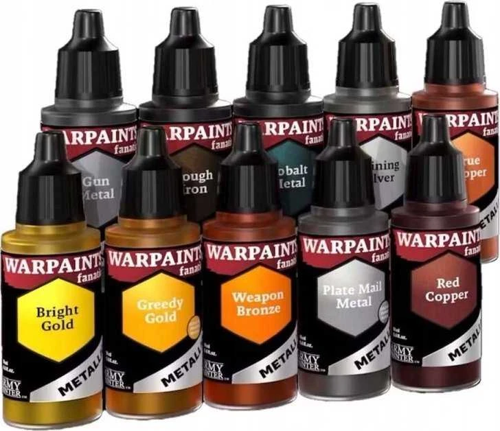 „The Army Painter“ – „Warpaints Fanatic: Metallics“ rinkinys