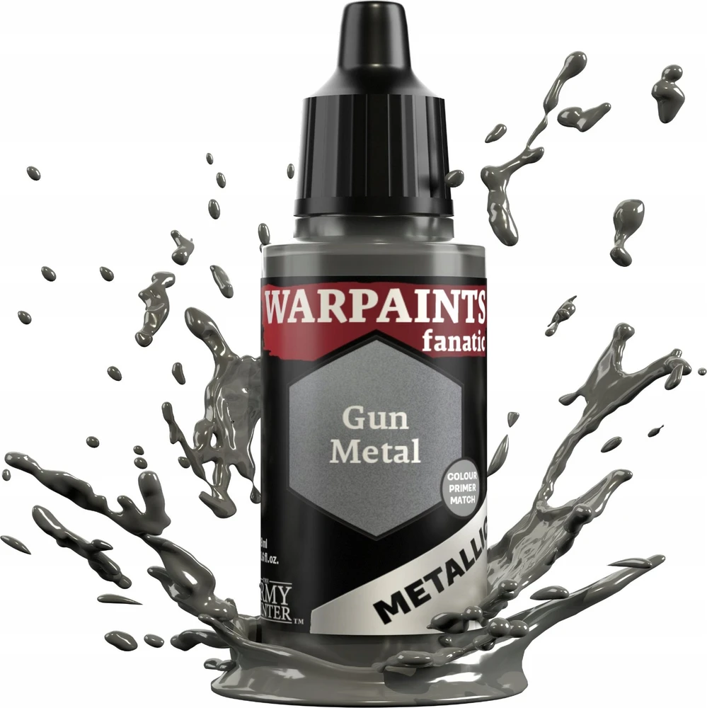 Army Painter Armijos tapytojas nuspalvina fanatinį metalą: ginklų metalą