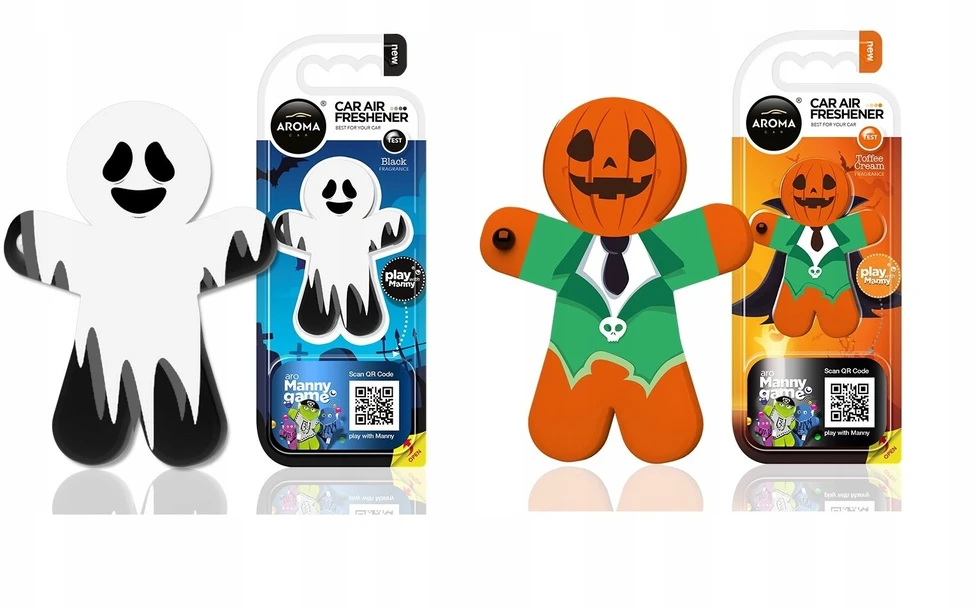 Aroma Car, Manny Ghost Juodas, Car Air Freshener Unisex