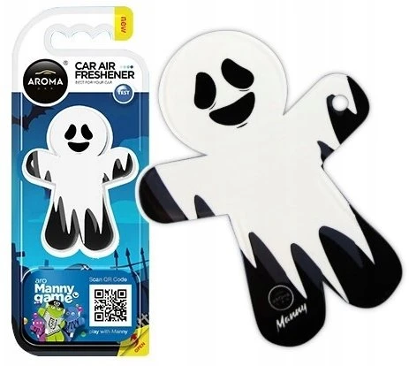 Aroma Car, Manny Ghost Juodas, Car Air Freshener Unisex