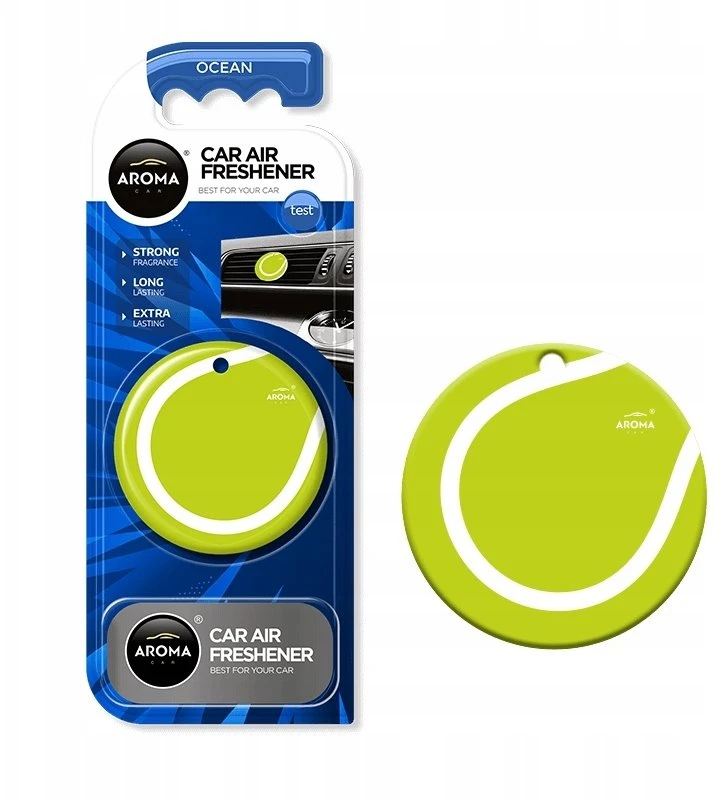 Aroma Car, Tennis, Ocean, Car Air Freshener Unisex