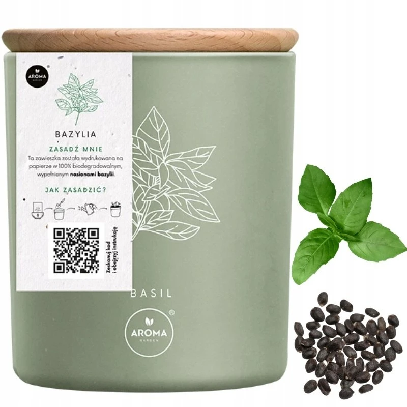 Basil „Aroma Home“ bazilikų kvapioji žvakė, 150 g
