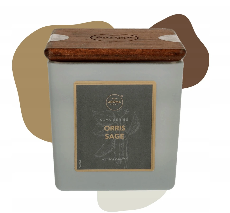 Aroma Home Orris & Sage Orris kvapioji žvakė, 115 g