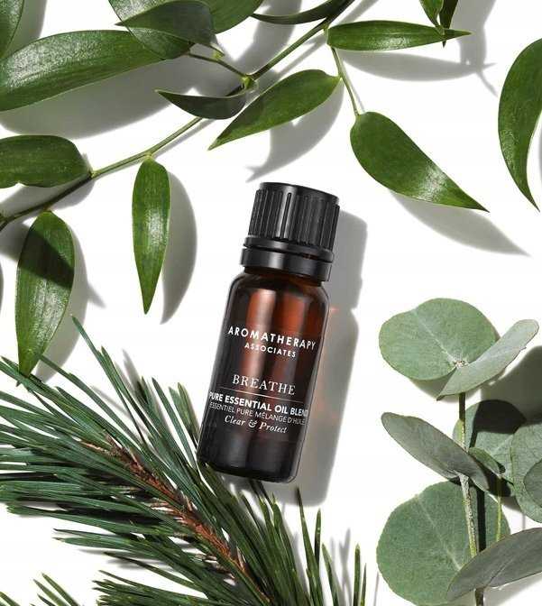 „Aromatherapy Associates“ palaikomasis gaivinančio kvėpavimo eterinių aliejų mišinys, 10 ml