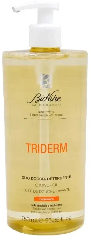 Aromatherapy Associates BioNike, Triderm Eudermic, Cleansing & Hydrating, Shower Oil, For Sensitive Skin, 750 ml unisex