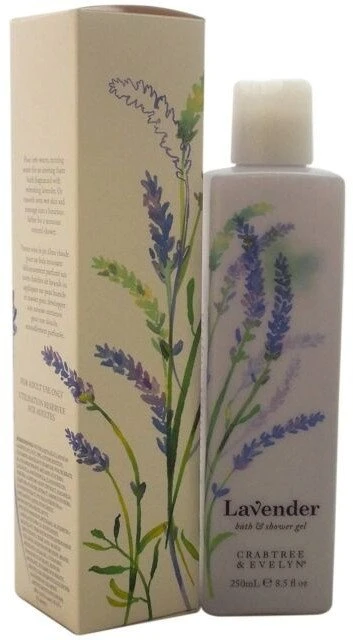 Crabtree & Evelyn Lavander Relaxing Dušo želė For All Skin Types, 250 ml