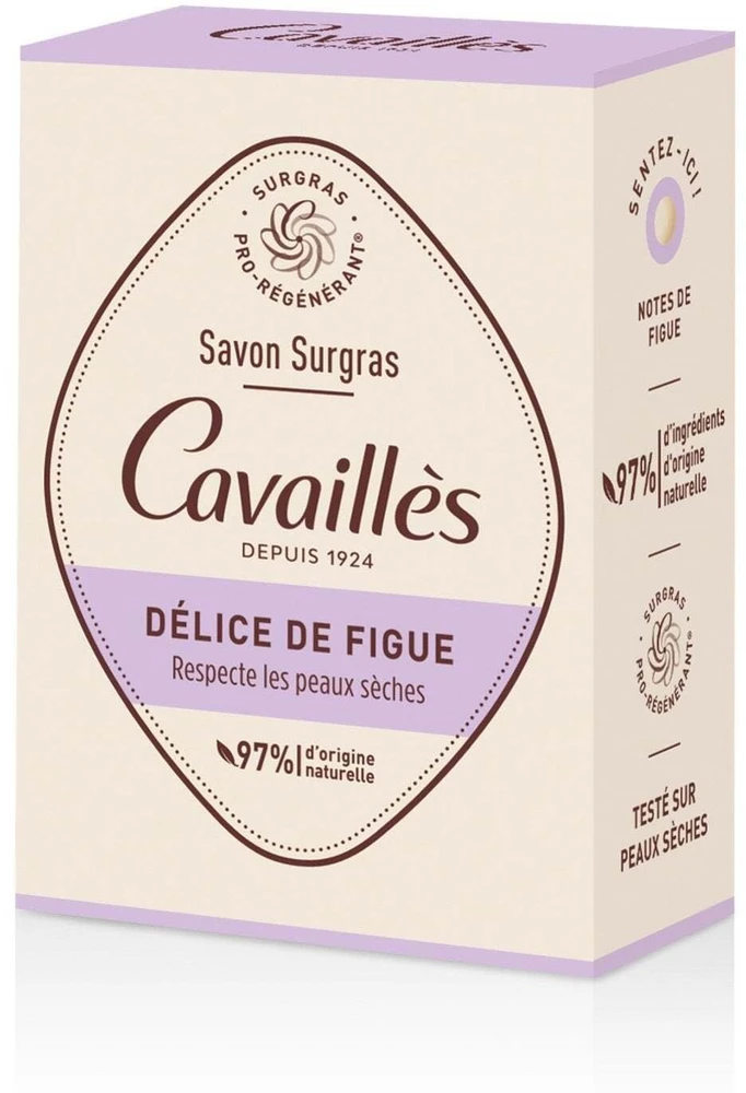 Roge Cavailles Fig Delight Hydrating Soap Bar, 100 g