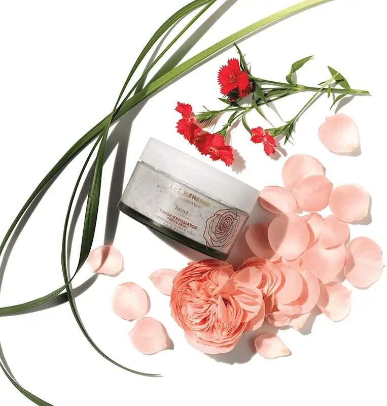 „Aromatherapy Associates London Retail Rose“ trigubas šveitiklis, 200 ml