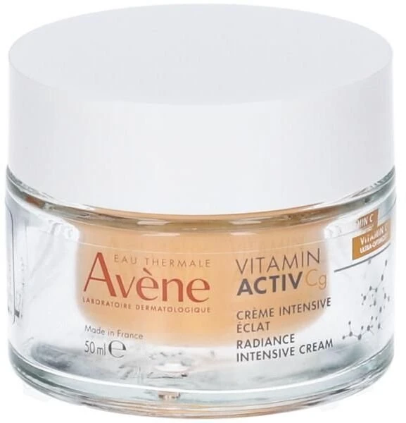 Avene Vitamin Active Cg Radiance Intensive Kreminis skaistinantis senėjimą stabdantis veido kremas, 50 ml