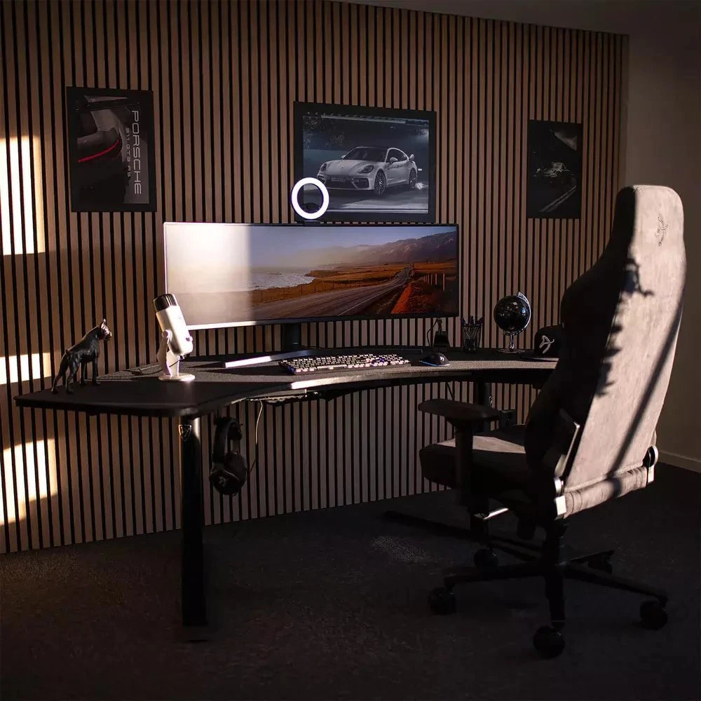 Arozzi Desk Arozzi Arena -ANGELO-PBK kompiuterio stalas