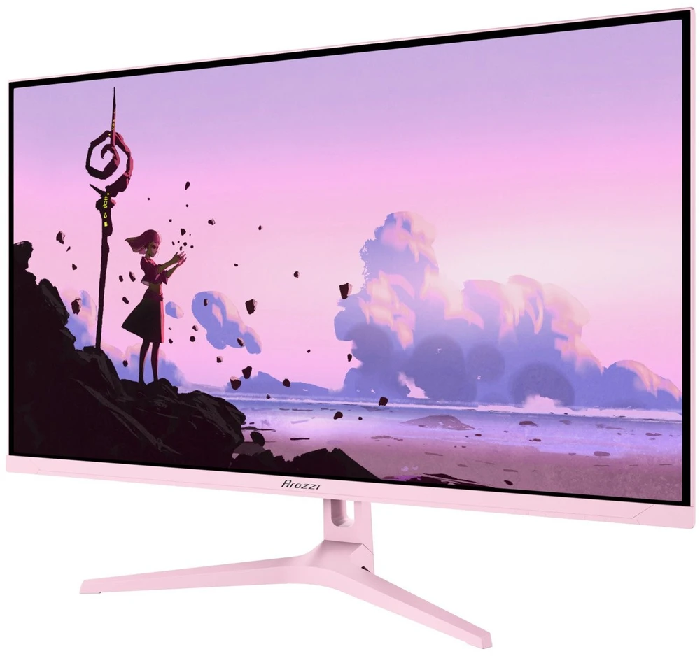 Monitorius Arozzi | Nova | 32 " | IPS | QHD | 16:9 | 180 Hz | 1 ms | 2560 x 1440 pikselių | 300 cd/m² | HDMI jungtys quantity 2 | Rožinė