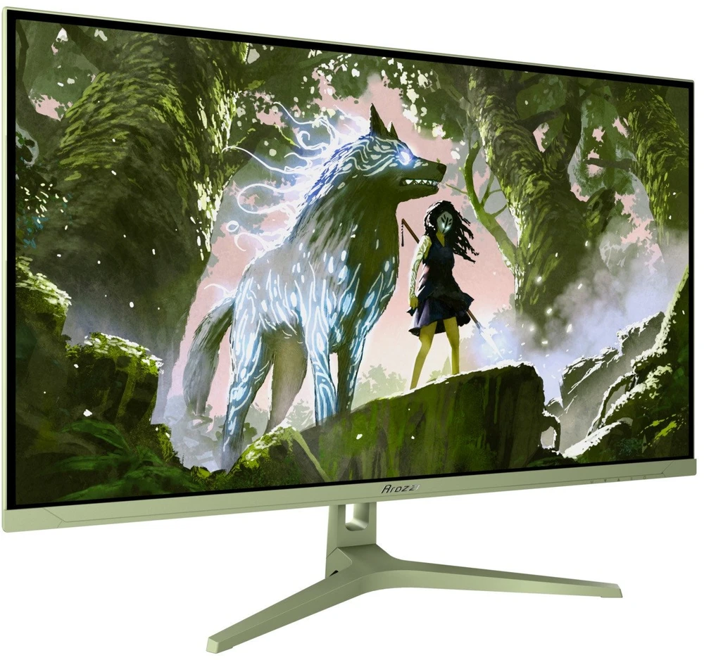 Monitorius Arozzi | Nova | 32 " | IPS | QHD | 16:9 | 180 Hz | 1 ms | 2560 x 1440 pikselių | 300 cd/m² | HDMI jungtys quantity 2 | Forest Žalias