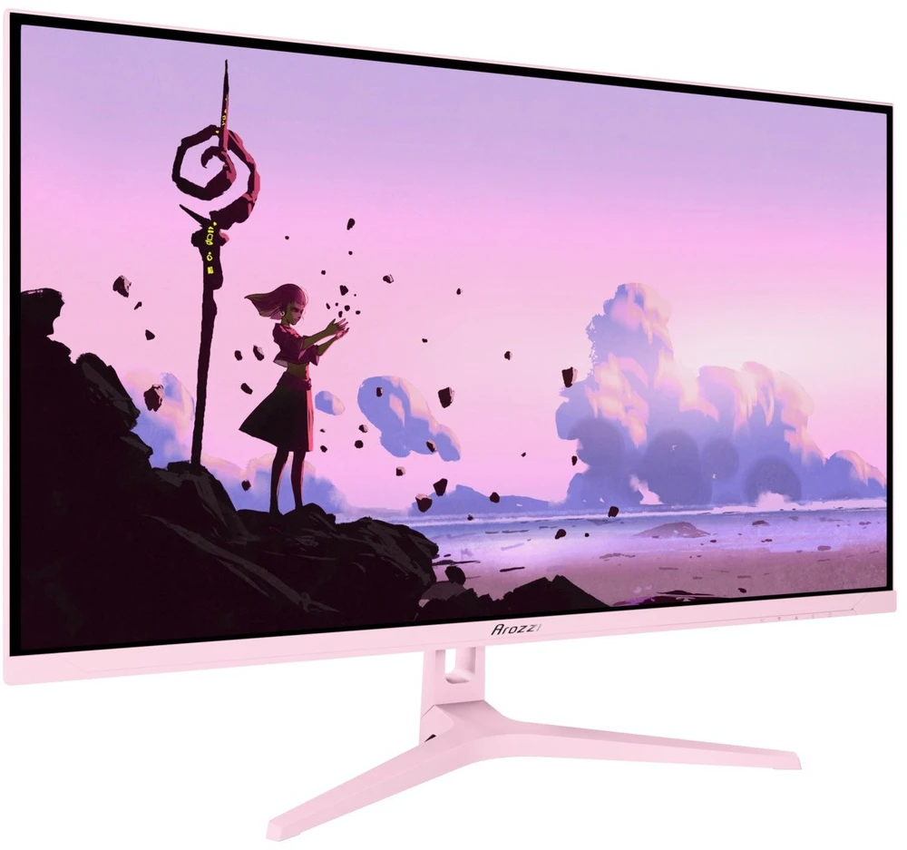 Monitorius Arozzi | Nova | 32 " | IPS | QHD | 16:9 | 180 Hz | 1 ms | 2560 x 1440 pikselių | 300 cd/m² | HDMI jungtys quantity 2 | Rožinė