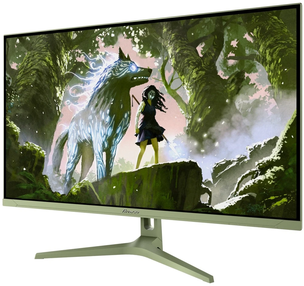 Monitorius Arozzi | Nova | 32 " | IPS | QHD | 16:9 | 180 Hz | 1 ms | 2560 x 1440 pikselių | 300 cd/m² | HDMI jungtys quantity 2 | Forest Žalias