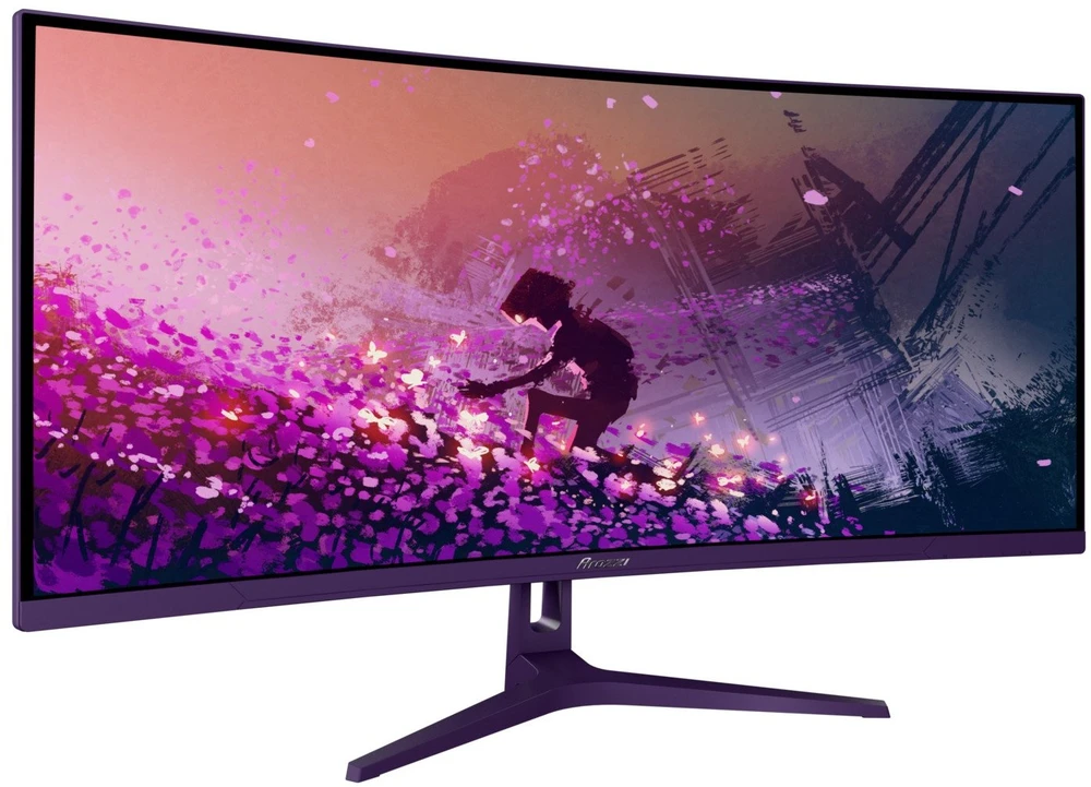 Monitorius Arozzi | Nova | 34 " | VA | UWQHD | 21:9 | 165 Hz | 1 ms | 3440 x 1440 pikselių | 350 cd/m² | HDMI jungtys quantity 2 | Violetinė