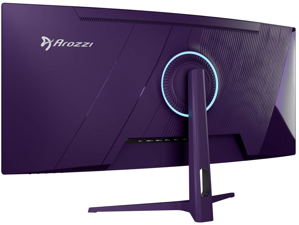 Monitorius Arozzi | Nova | 34 " | VA | UWQHD | 21:9 | 165 Hz | 1 ms | 3440 x 1440 pikselių | 350 cd/m² | HDMI jungtys quantity 2 | Violetinė