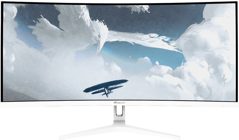 Monitorius Arozzi | Nova | 34 " | VA | QHD | 21:9 | 165 Hz | 1 ms | 3440 x 1440 pikselių | 350 cd/m² | HDMI jungtys quantity 2 | Baltas