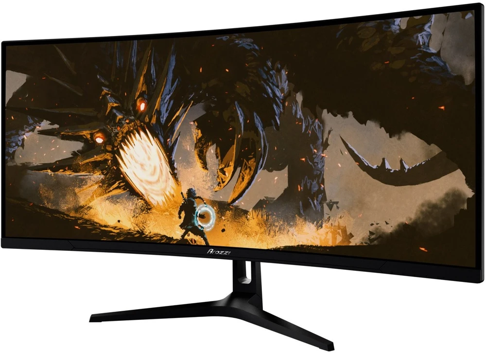 Monitorius Arozzi | Nova | 34 " | VA | QHD | 21:9 | 165 Hz | 1 ms | 3440 x 1440 pikselių | 350 cd/m² | HDMI jungtys quantity 2 | Juodas