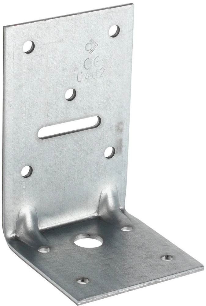 Arras Tvirtinimo kampas, sutvirtintas 90 x 60 x 60 x 2.5 mm