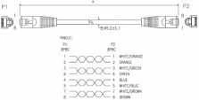 ART KABSI AL-OEM-299Y ART PATCHCORD UTP 5e 0,5m geltonas oem
