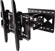 Laikiklis ART RAMT AR-24 ART Holder AR-24 to tv LCD | juodas | 32-60 80KG VESA corner