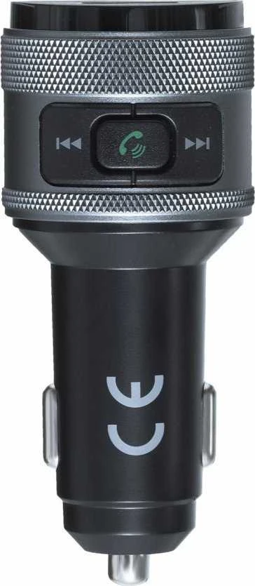 ART transmiter FM bluetooth 5.0 + 2 x USB A QC3.0 FM-57 juodas