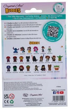 CRAFT BUDDY DISNEY PRINCESS CRYSTAL ART Figūrėlė „Mažoji undinėlė“