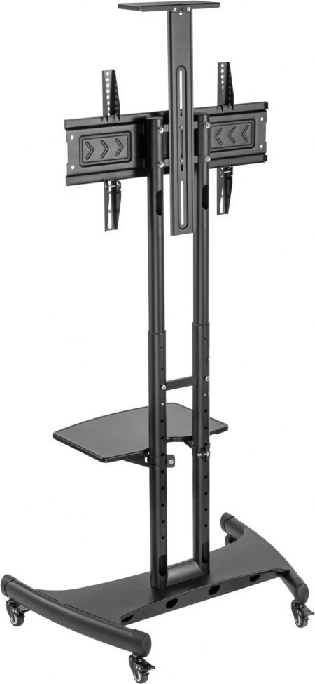 „Art Mobile“ mobilus stovas + laikiklis 32–70 colių televizoriams, 45 kg, S-12, VESA 600x400