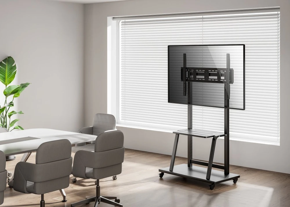 Laikiklis Mobilus LCD/LED televizoriaus stovas ART S-13 37–100 colių, 150 kg