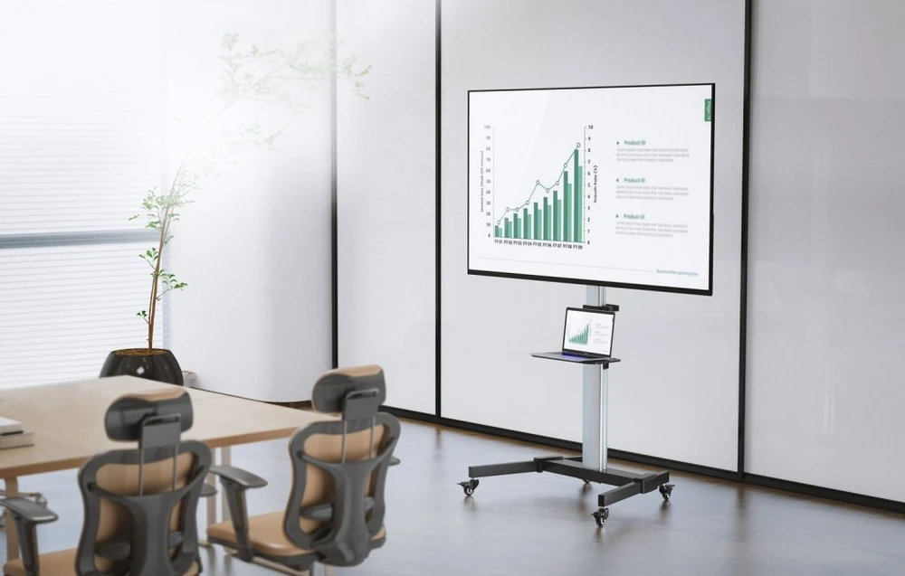 ART S-11 Mobilus LCD/LED TV stovas 37-86’ 50 Kg