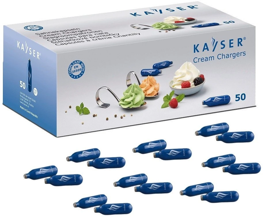 „Art Kayser“ N2O plaktos grietinėlės kapsulės (K2227) - 50 vnt.