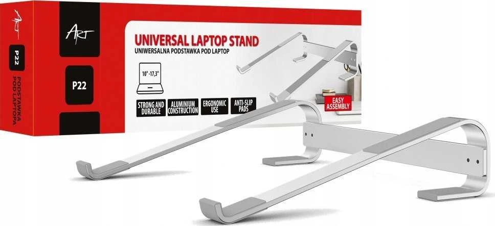 Art Ramt Stand for laptop ART P22 aliuminio