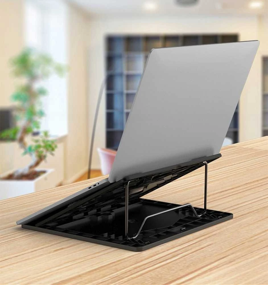 Stand regulated for laptop ART P14 juodas
