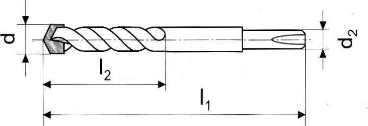 Grąžtas Art-Pol grąžtai SDS PLUS 24x 600mm