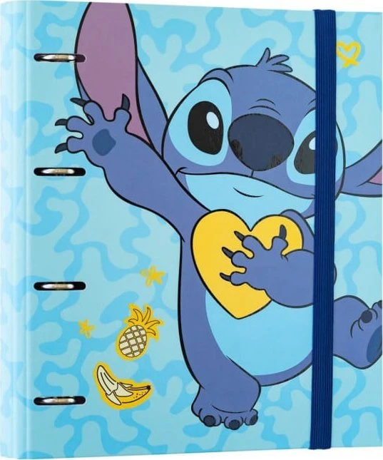 Disney Stitch segtuvas su širdelės piešiniu