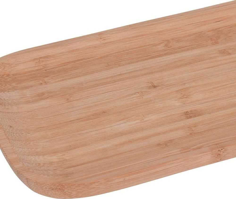 Art-Pol Bamboo Vaisių serviravimo padėklas, 25x13 cm, bambukas