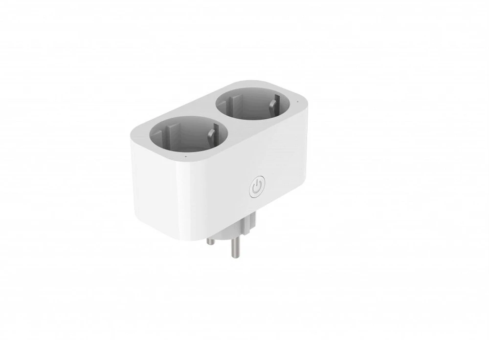 Art Smart Adapteris Lizdas 230V WIFI baltas dvigubas (SH-GW2W)