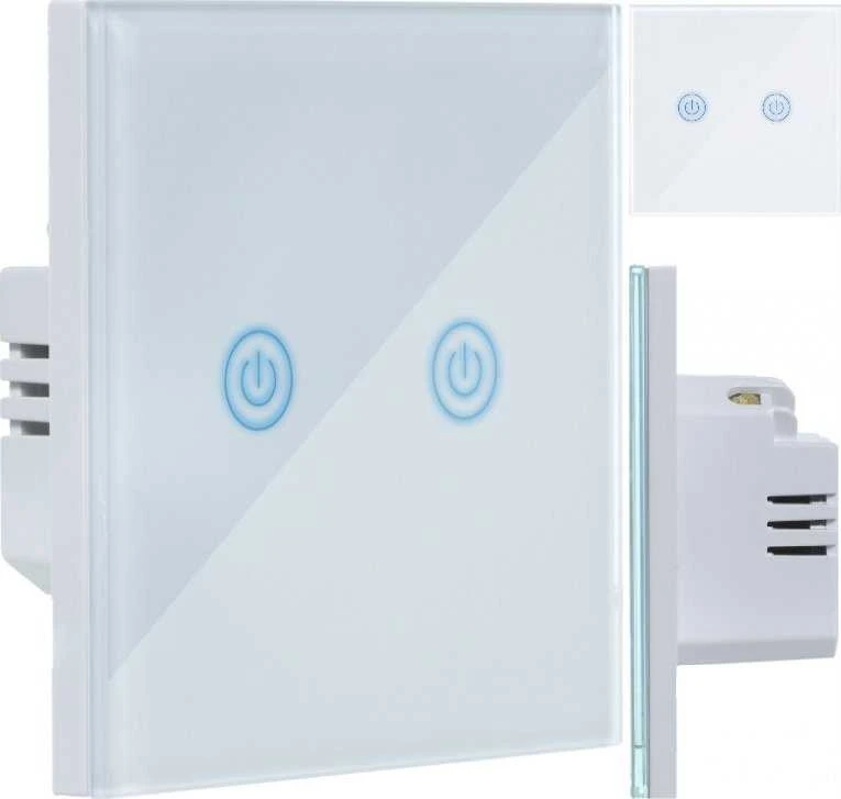 Art SM ZIGBEE 3.0 ŠVIESOS JUNGIKLIS dvigubas baltas ART oem